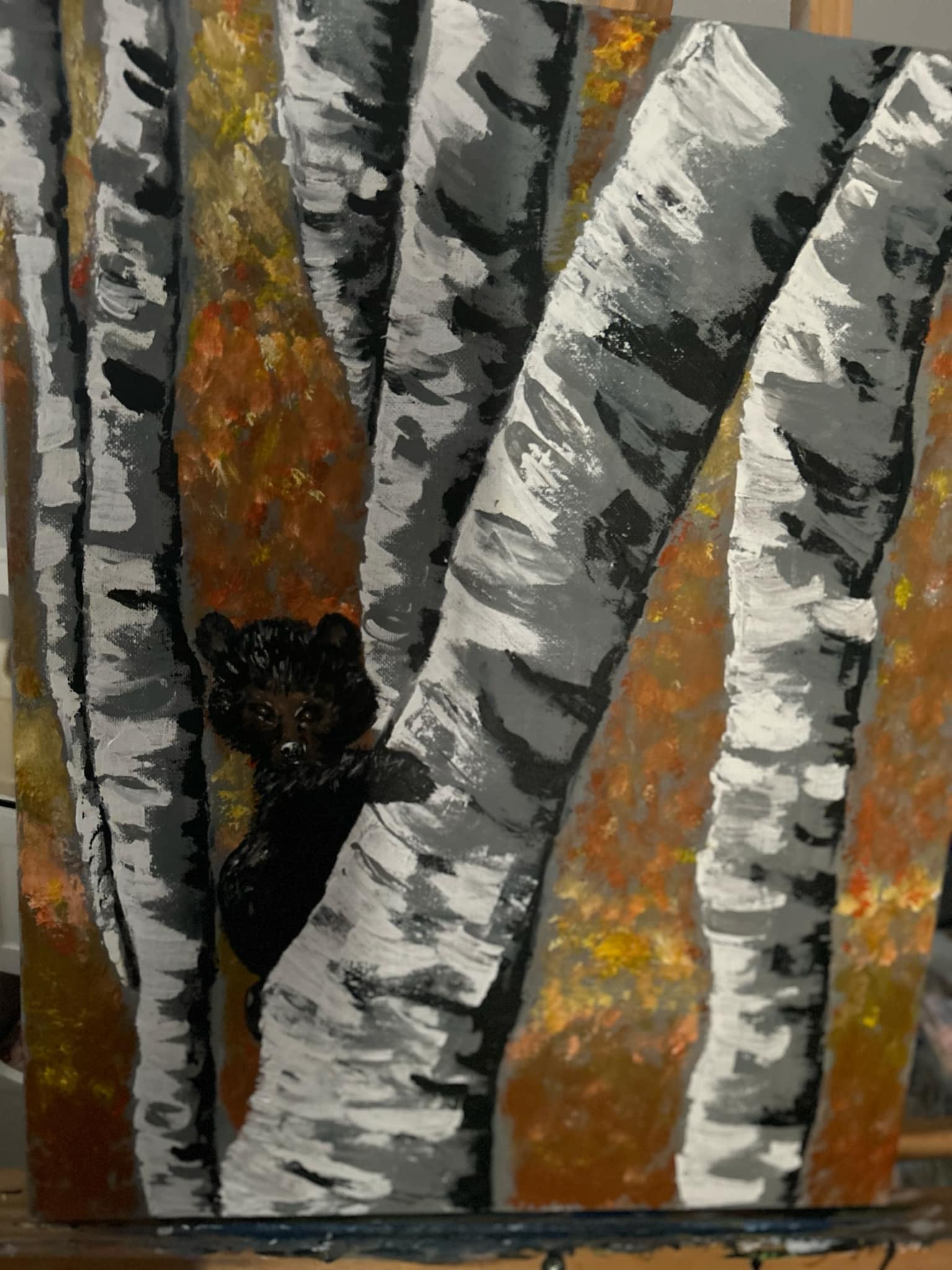 birch Trees By Chrystal Dawn Stevens
