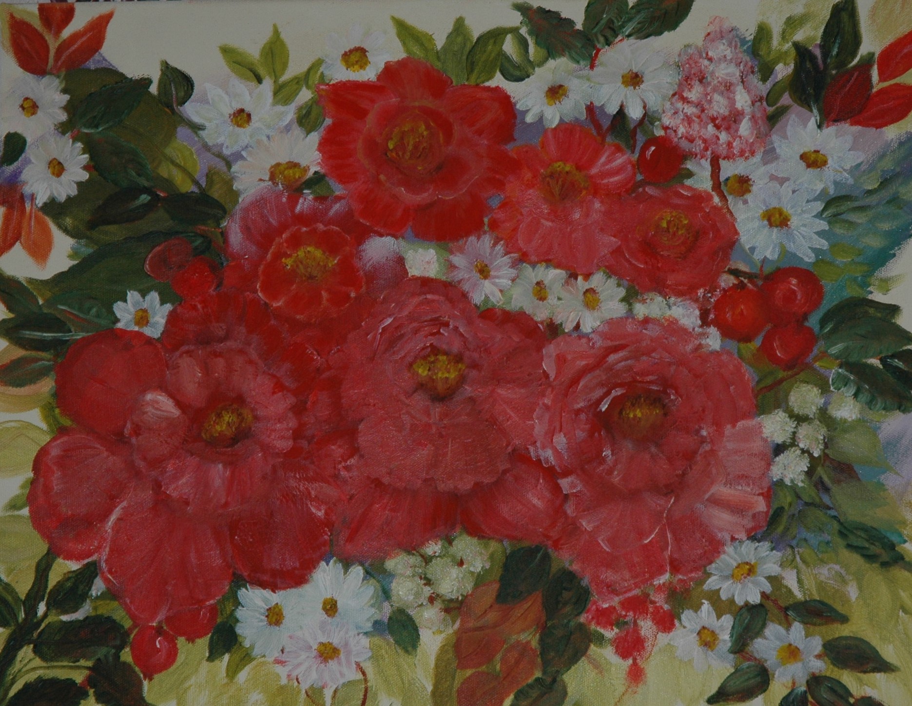 Bouquet of Flowers By Loretta Chandler