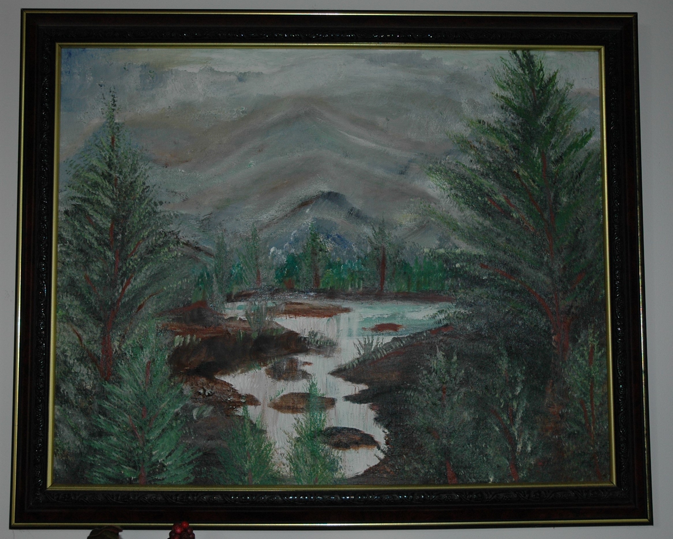 California Mountain Scene By Loretta Chandler